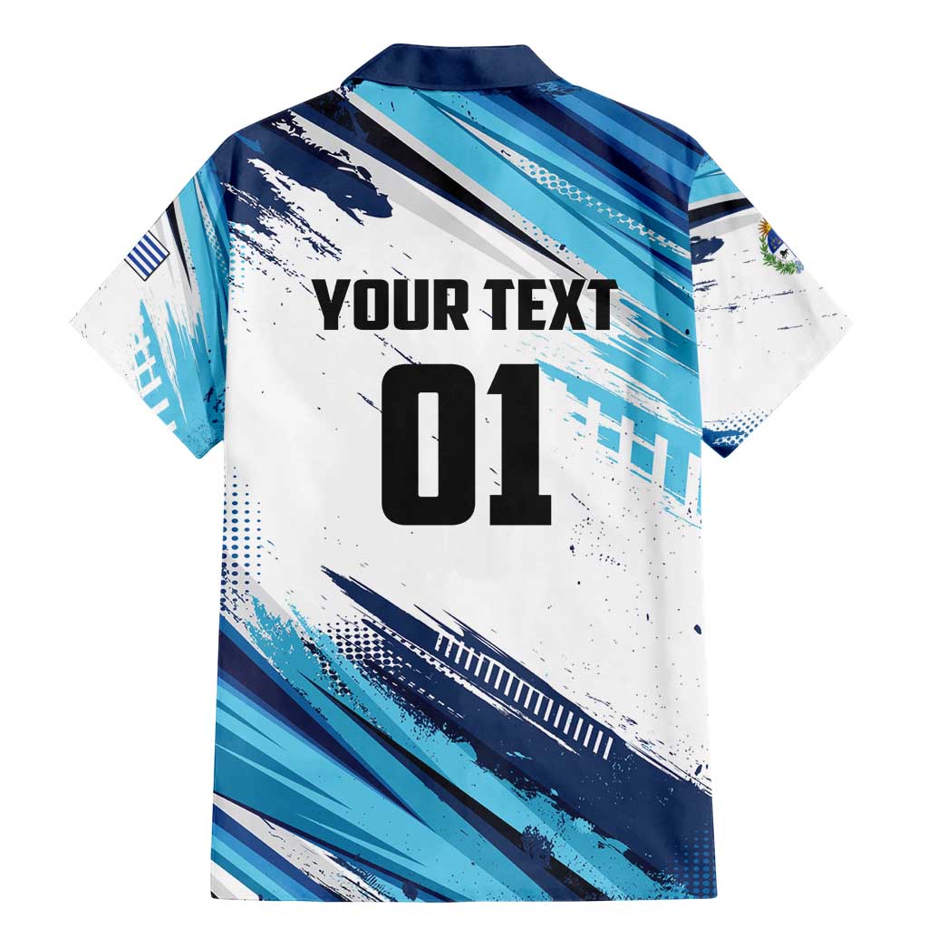 Uruguay Basketball Custom Family Matching Mermaid Dress and Hawaiian Shirt Charruas Go Champion