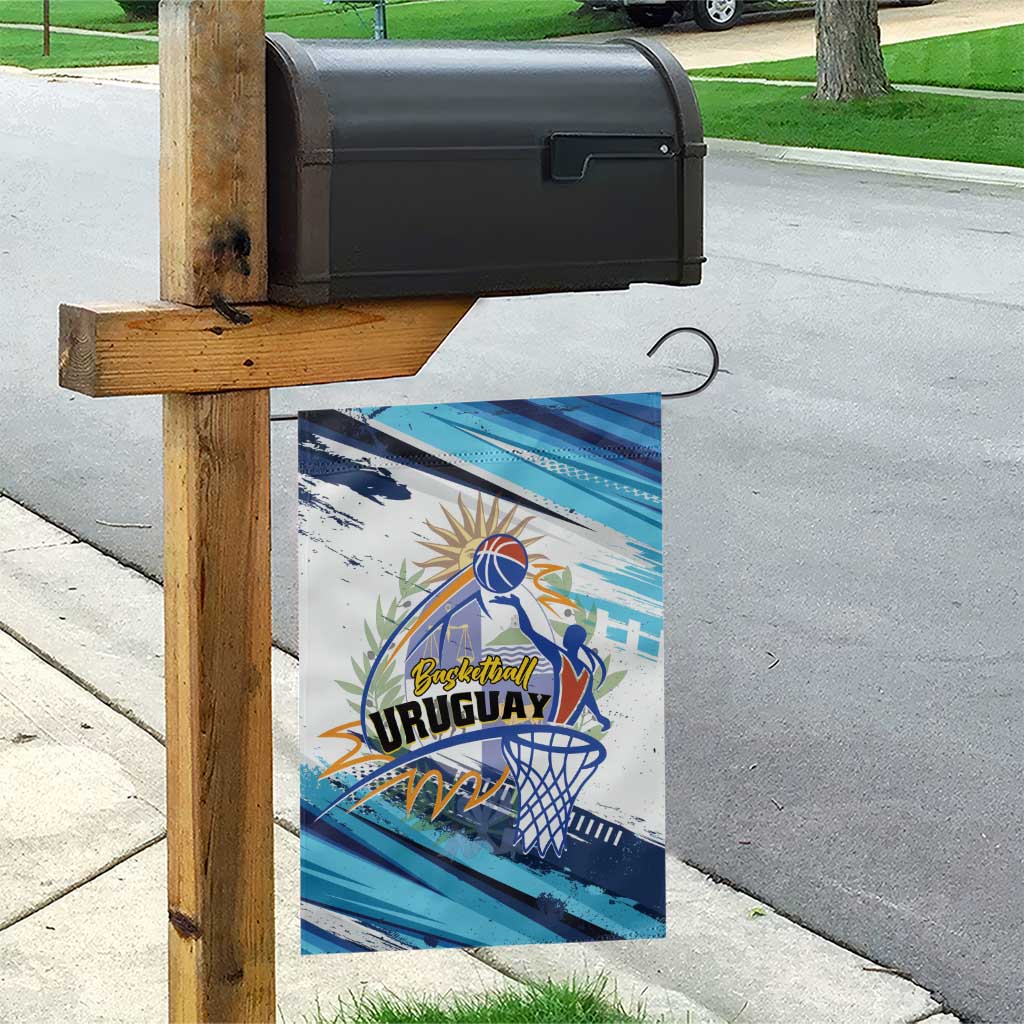 Uruguay Basketball Garden Flag Charruas Go Champion