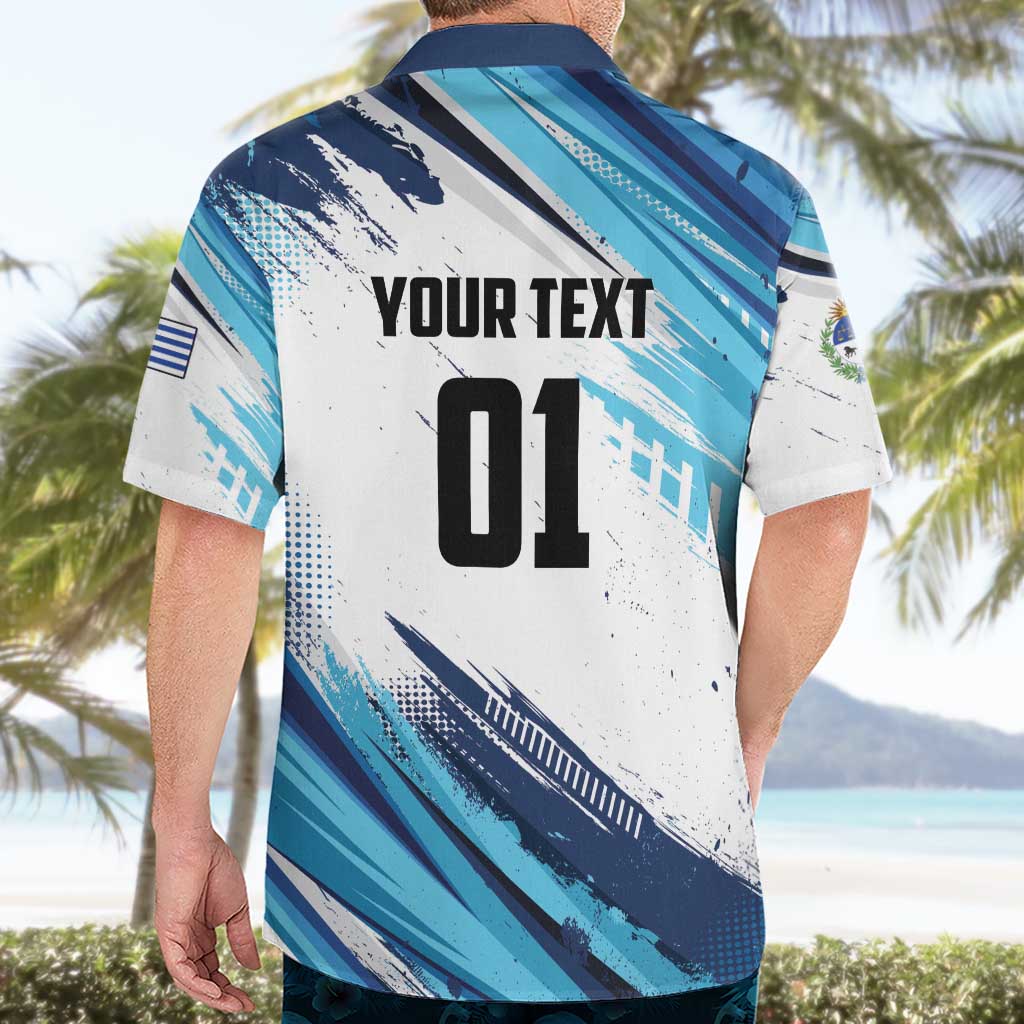 Uruguay Basketball Custom Hawaiian Shirt Charruas Go Champion