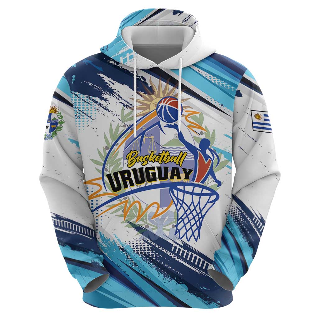 Uruguay Basketball Custom Hoodie Charruas Go Champion