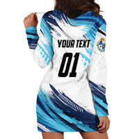 Uruguay Basketball Custom Hoodie Dress Charruas Go Champion