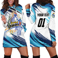 Uruguay Basketball Custom Hoodie Dress Charruas Go Champion