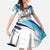Uruguay Basketball Custom Kid Short Sleeve Dress Charruas Go Champion