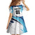 Uruguay Basketball Custom Kid Short Sleeve Dress Charruas Go Champion