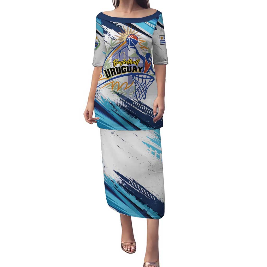 Uruguay Basketball Custom Puletasi Charruas Go Champion