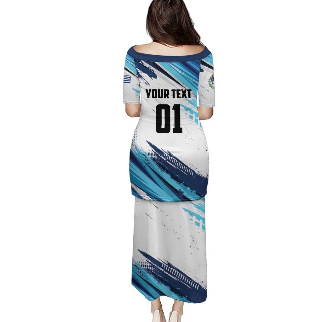 Uruguay Basketball Custom Puletasi Charruas Go Champion