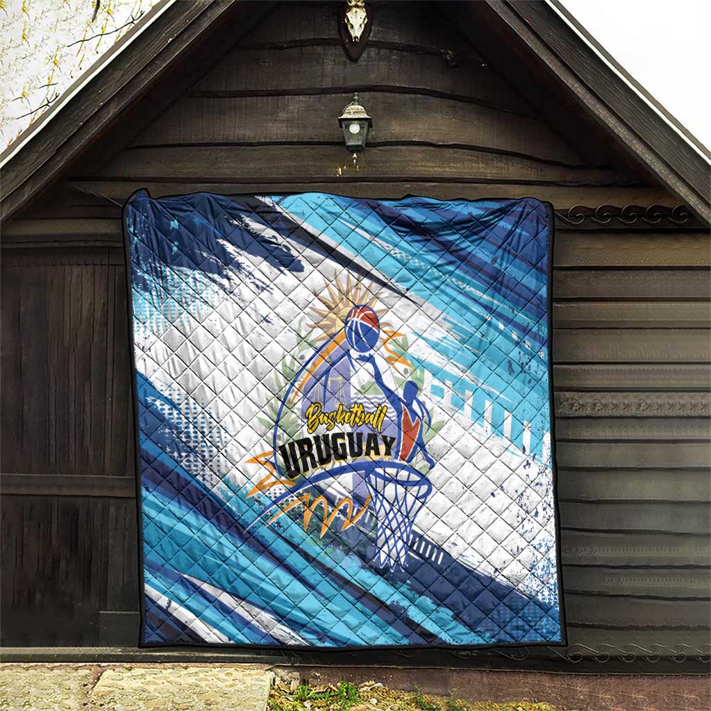 Uruguay Basketball Quilt Charruas Go Champion