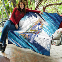 Uruguay Basketball Quilt Charruas Go Champion