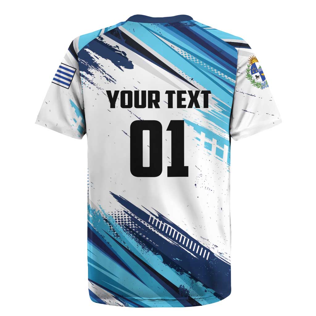Uruguay Basketball Custom Rugby Jersey Charruas Go Champion