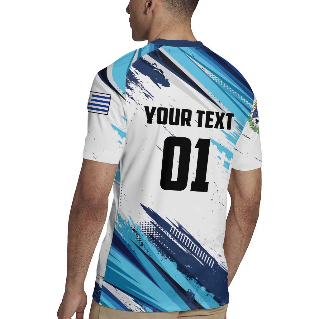 Uruguay Basketball Custom Rugby Jersey Charruas Go Champion
