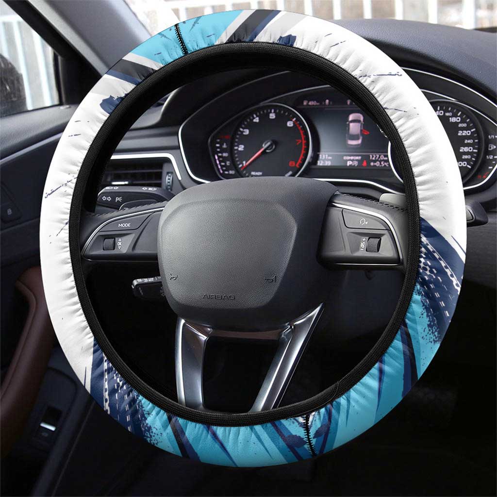 Uruguay Basketball Steering Wheel Cover Charruas Go Champion