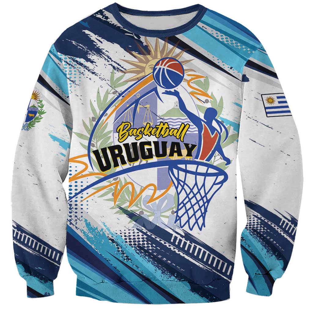 Uruguay Basketball Custom Sweatshirt Charruas Go Champion
