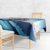 Uruguay Basketball Tablecloth Charruas Go Champion