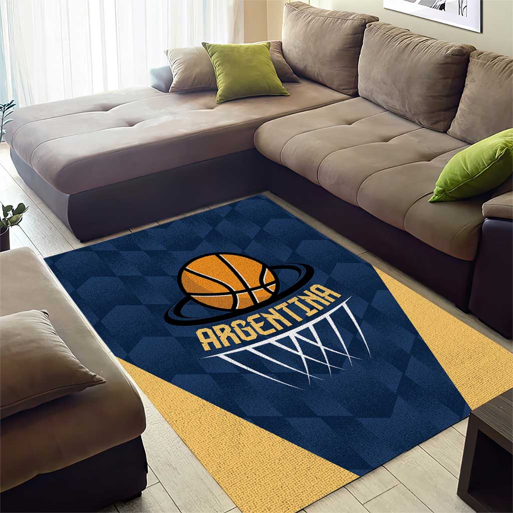 Argentina Basketball Area Rug Go El Alma Argentina