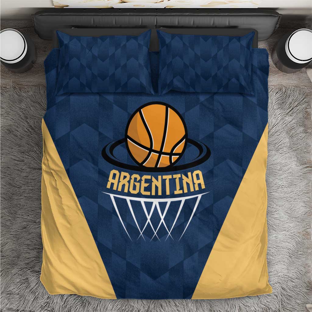 Argentina Basketball Bedding Set Go El Alma Argentina