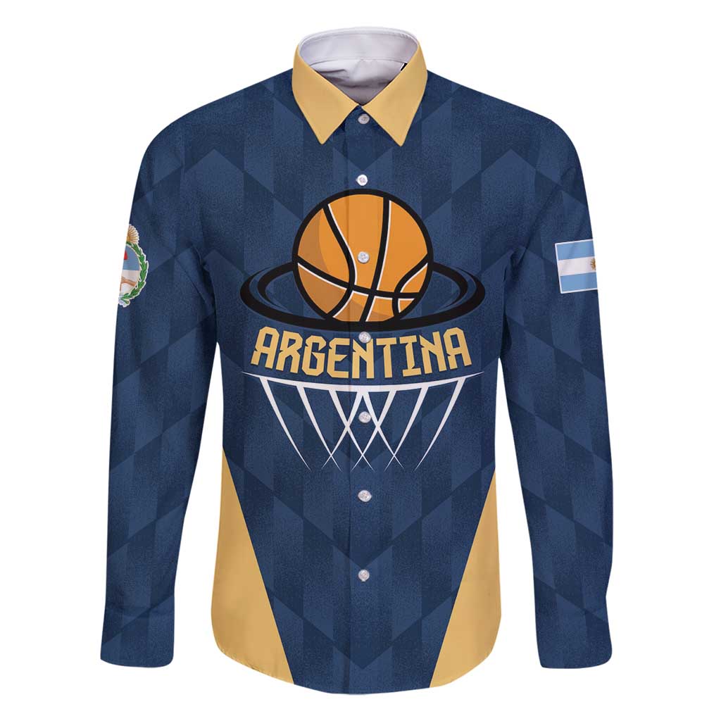 Argentina Basketball Custom Family Matching Off Shoulder Short Dress and Hawaiian Shirt Go El Alma Argentina