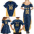 Argentina Basketball Custom Family Matching Summer Maxi Dress and Hawaiian Shirt Go El Alma Argentina