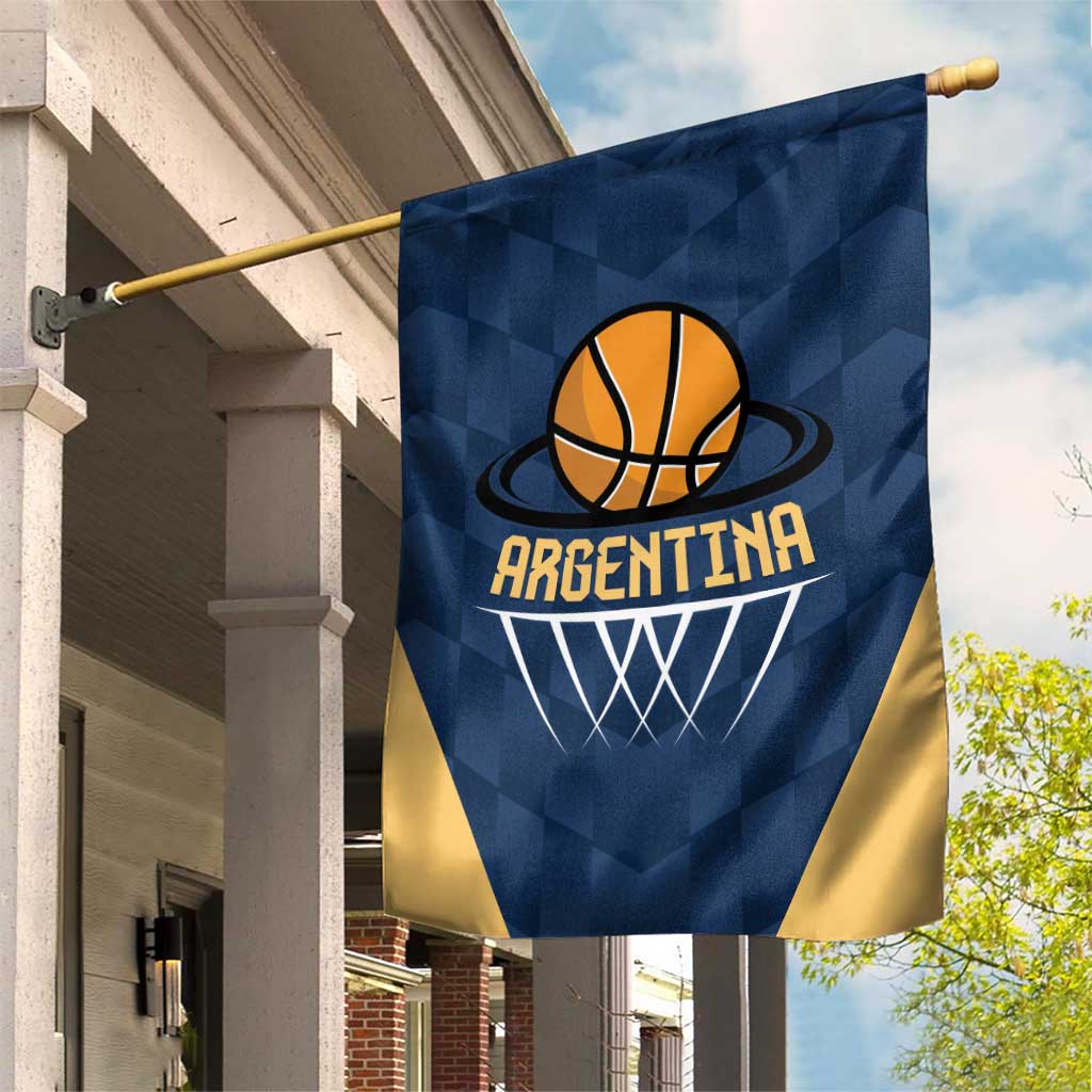 Argentina Basketball Garden Flag Go El Alma Argentina