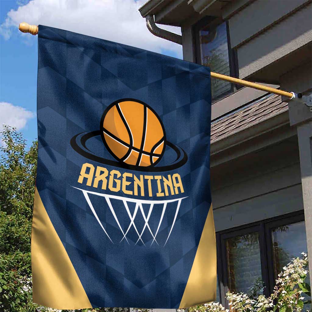 Argentina Basketball Garden Flag Go El Alma Argentina