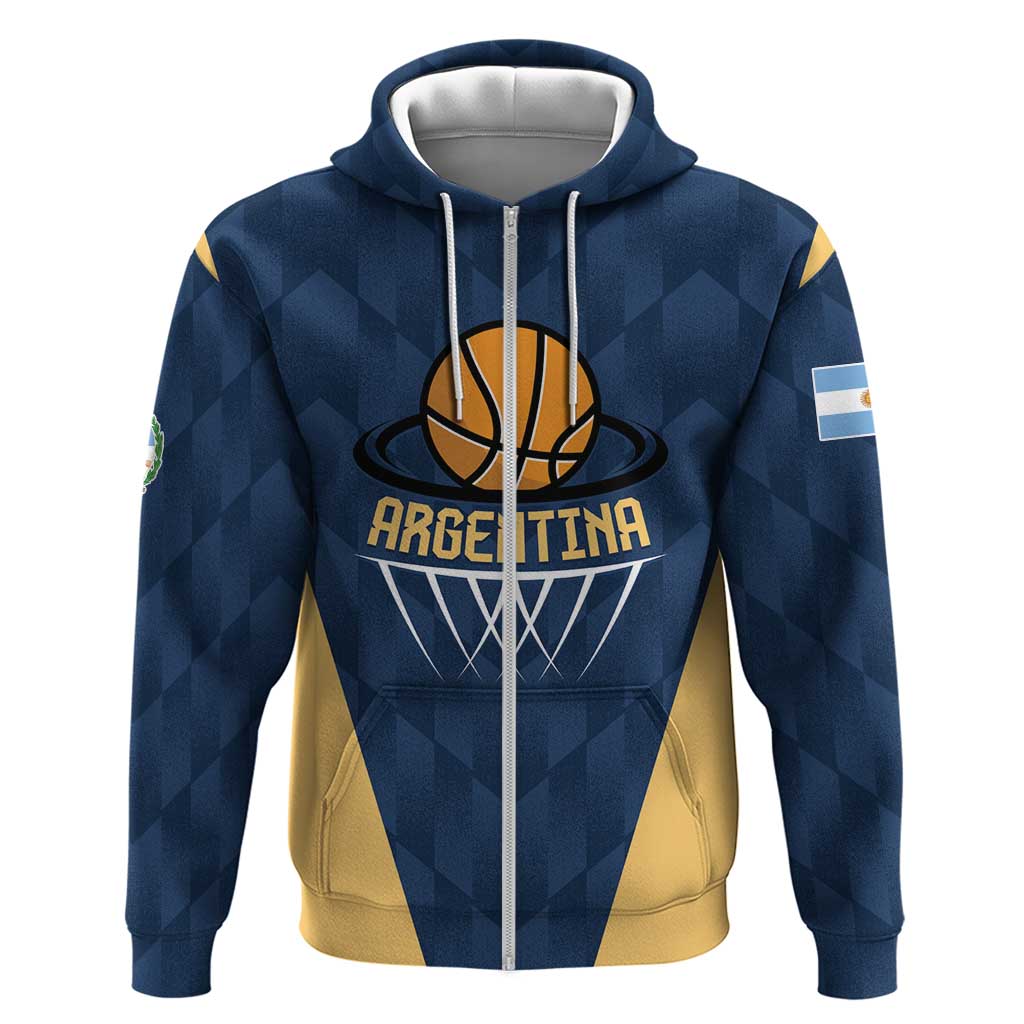 Argentina Basketball Custom Hoodie Go El Alma Argentina
