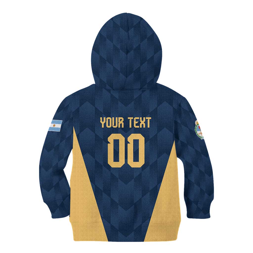 Argentina Basketball Custom Kid Hoodie Go El Alma Argentina