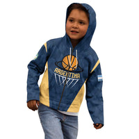 Argentina Basketball Custom Kid Hoodie Go El Alma Argentina