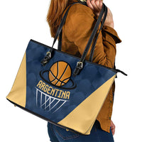 Argentina Basketball Leather Tote Bag Go El Alma Argentina