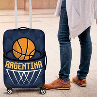 Argentina Basketball Luggage Cover Go El Alma Argentina