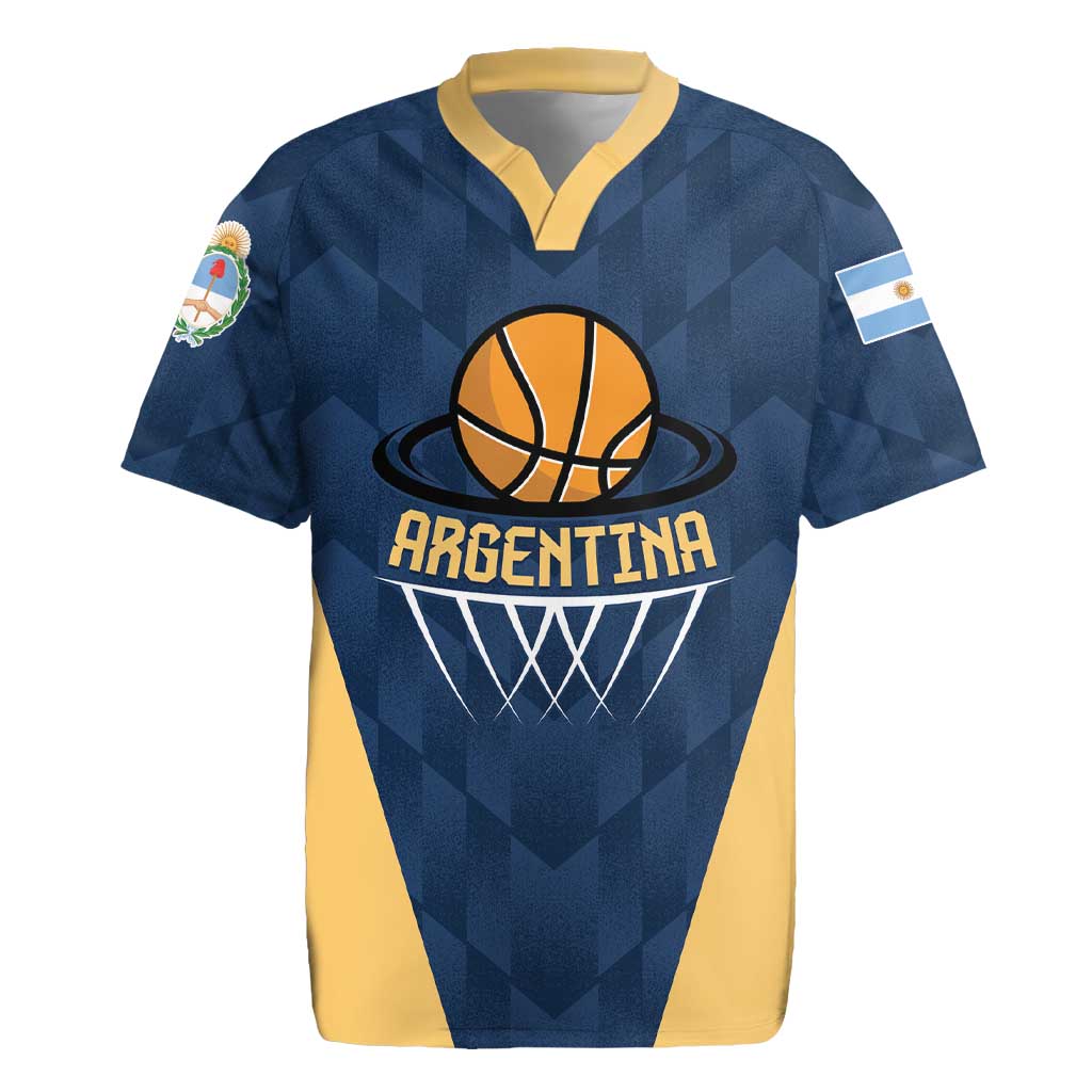 Argentina Basketball Custom Rugby Jersey Go El Alma Argentina