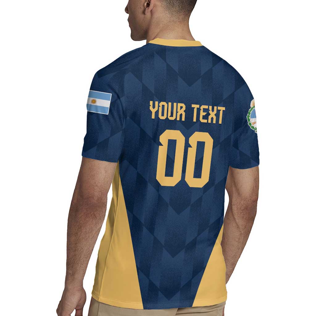 Argentina Basketball Custom Rugby Jersey Go El Alma Argentina