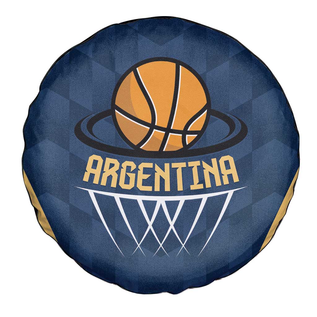 Argentina Basketball Spare Tire Cover Go El Alma Argentina