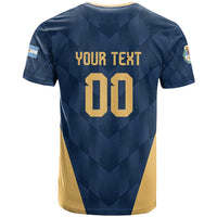 Argentina Basketball Custom T Shirt Go El Alma Argentina