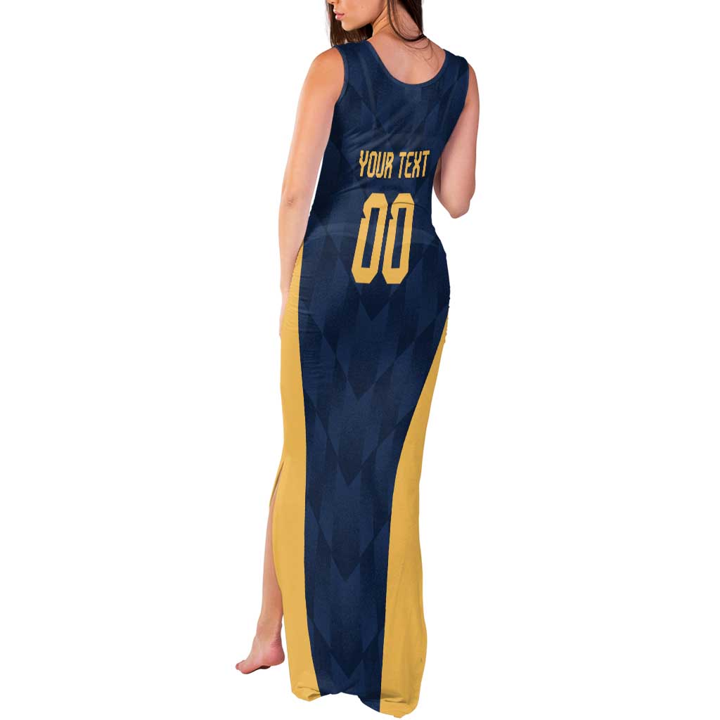 Argentina Basketball Custom Tank Maxi Dress Go El Alma Argentina