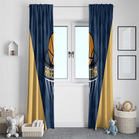 Argentina Basketball Window Curtain Go El Alma Argentina