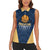 Argentina Basketball Custom Women Sleeveless Polo Shirt Go El Alma Argentina