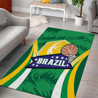 Brazil Basketball Area Rug Come On Brasil Cariocas