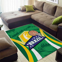 Brazil Basketball Area Rug Come On Brasil Cariocas