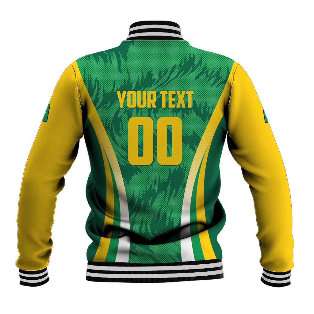 Brazil Basketball Custom Baseball Jacket Come On Brasil Cariocas