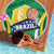 Brazil Basketball Beach Blanket Come On Brasil Cariocas