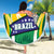 Brazil Basketball Beach Blanket Come On Brasil Cariocas