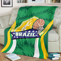 Brazil Basketball Blanket Come On Brasil Cariocas