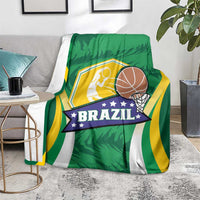 Brazil Basketball Blanket Come On Brasil Cariocas