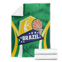 Brazil Basketball Blanket Come On Brasil Cariocas