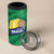 Brazil Basketball Custom 4 in 1 Can Cooler Tumbler Come On Brasil Cariocas