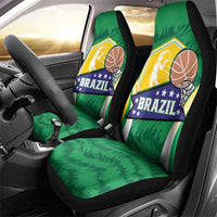 Brazil Basketball Car Seat Cover Come On Brasil Cariocas
