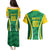Brazil Basketball Custom Couples Matching Puletasi and Hawaiian Shirt Come On Brasil Cariocas