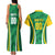 Brazil Basketball Custom Couples Matching Tank Maxi Dress and Hawaiian Shirt Come On Brasil Cariocas