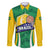 Brazil Basketball Custom Family Matching Long Sleeve Bodycon Dress and Hawaiian Shirt Come On Brasil Cariocas