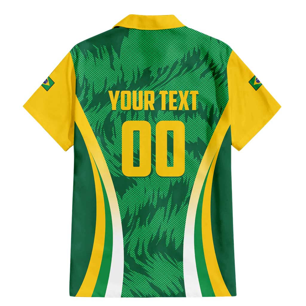 Brazil Basketball Custom Family Matching Mermaid Dress and Hawaiian Shirt Come On Brasil Cariocas