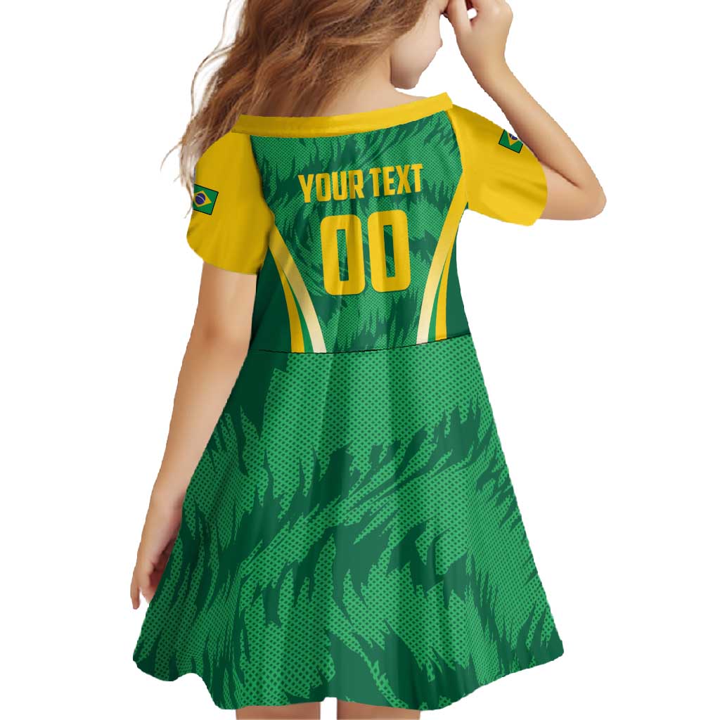 Brazil Basketball Custom Family Matching Off Shoulder Maxi Dress and Hawaiian Shirt Come On Brasil Cariocas